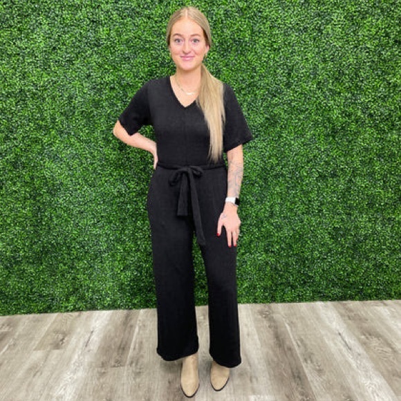 Lav & Kush Tencel Knit Romper NWT XL, made in Canada - Picture 2 of 6